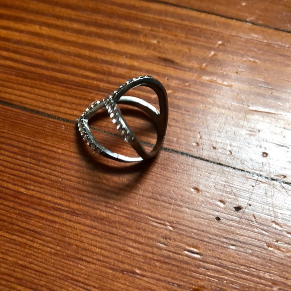 Silver double ring - Picture 4 of 4
